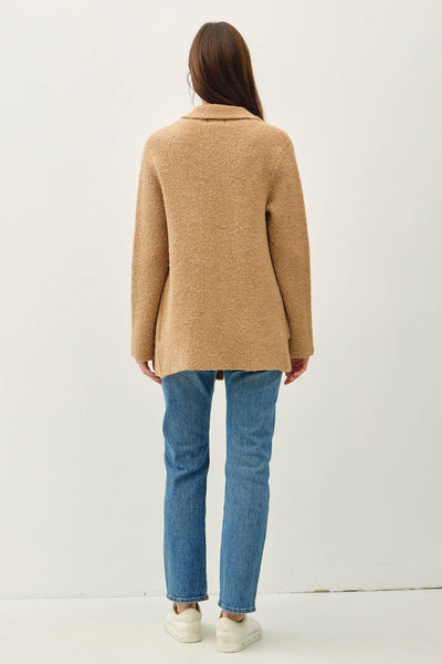 Madeline Sweater Coat - Camel