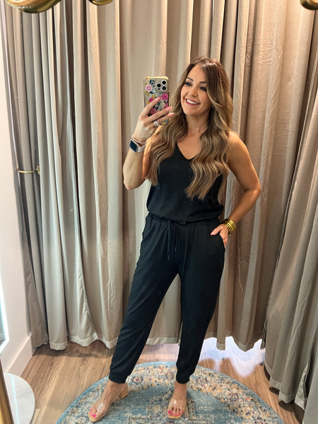 Evelyn Jumpsuit - Black