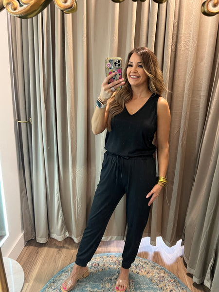 Evelyn Jumpsuit - Black