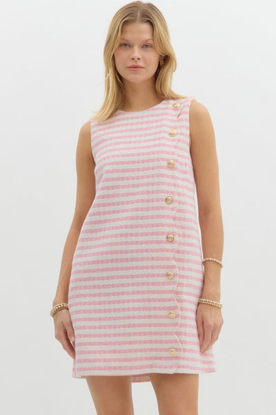 Mabel Scallop Front Dress