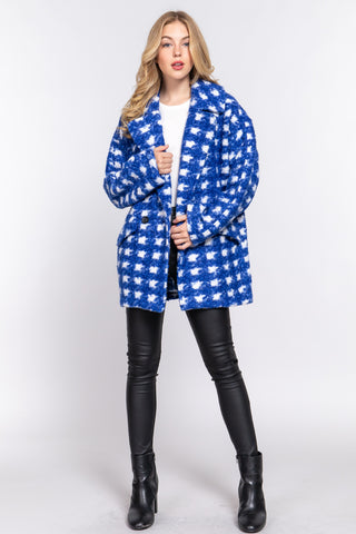 Cozy Love Coat - Blue