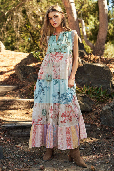 Ellison Floral Tiered Dress