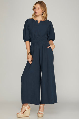 Orla Jumpsuit - Navy