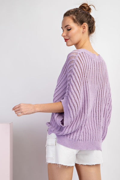 All Together Top - Lavender