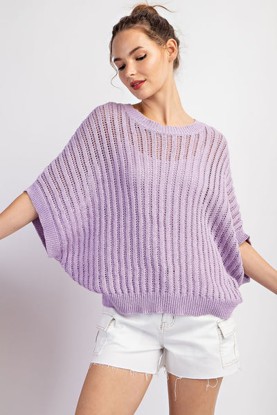 All Together Top - Lavender