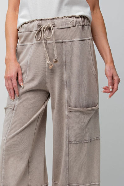 Busy Days Ahead Pants - Taupe