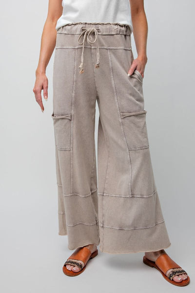 Busy Days Ahead Pants - Taupe