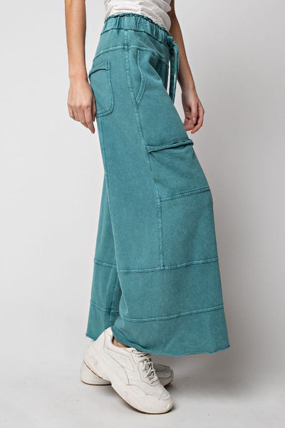 Days Ahead Pants - Teal Green