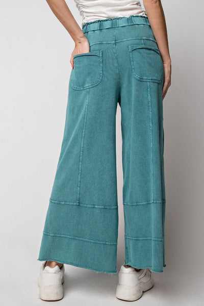 Days Ahead Pants - Teal Green