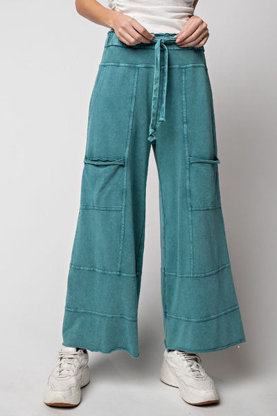 Days Ahead Pants - Teal Green